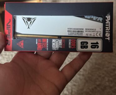 16 gb of ram ranch I found in my car. I bought in July.