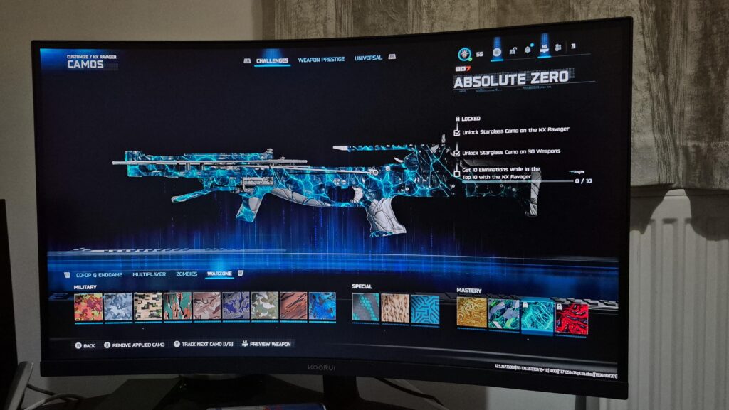 Cant progress with ravager camo grind