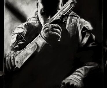 Thought you guys might dig my latest charcoal artwork! 🤙[COD]