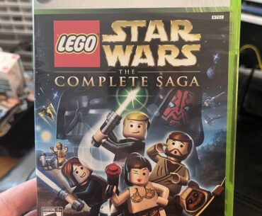 Playing Lego Star Wars with my wife for the first time