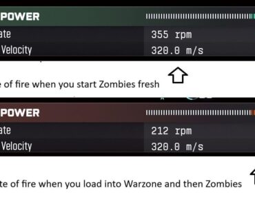 The SG-12 rate of fire with the Prestige Laser wasn't stealth nerfed, it is just a visual glitch when you were in Warzone before