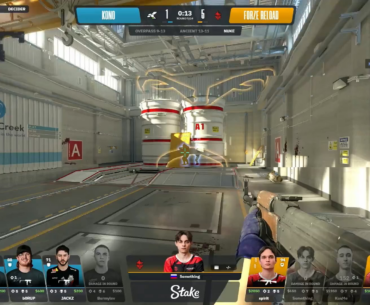 swetsi's disgusting wallbang was just a moment too late to secure the round for Forze