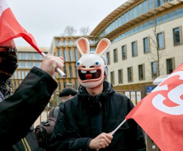 1,200 Ubisoft workers strike in response to layoffs