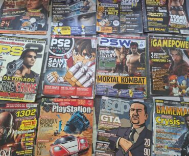 A Collection of Games Magazines From The Early 00s