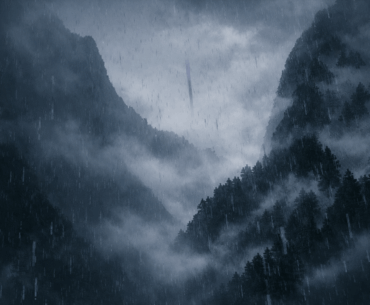 A coastal mountain island I made in my Minecraft world called Kusuah Island