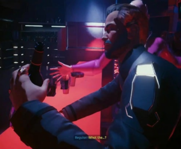 Would you last a day drinking with Johnny Silverhand?