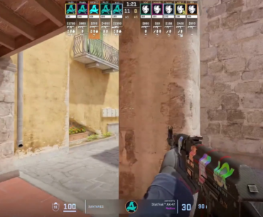 XANTARES series point securing 4k from his POV (vs. Falcons)