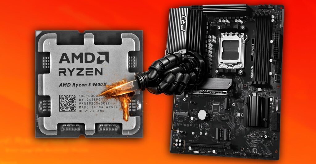 ASRock motherboards are now killing Ryzen 5 9600X CPUs, four cases in two weeks