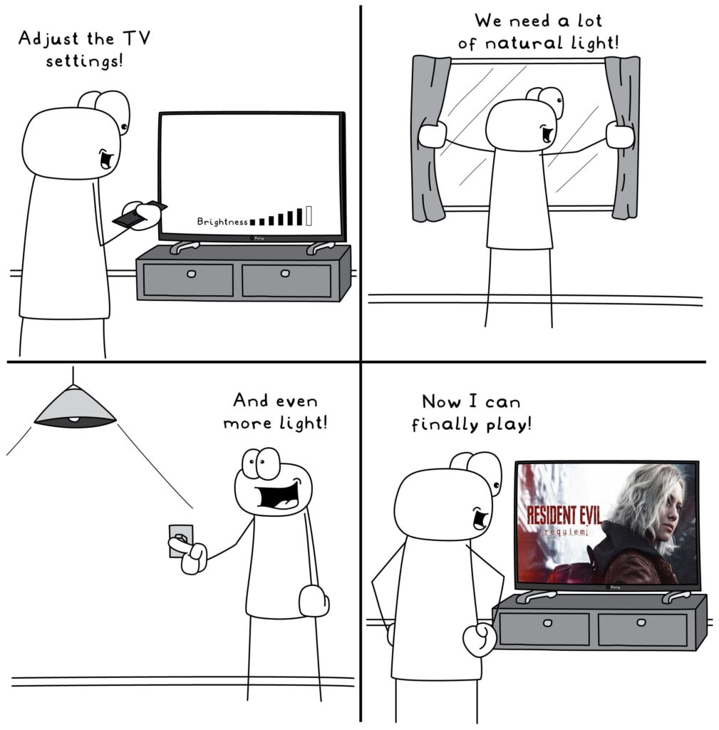 I am so ready to play Resident Evil