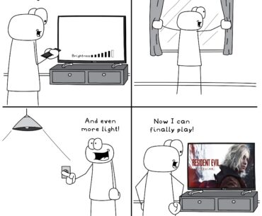 I am so ready to play Resident Evil