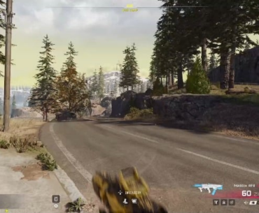 Sniped through the building?