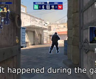 ESL shows entirely different reaction clip while they are talking about Mutiris' Scout clutch on the analyst desk