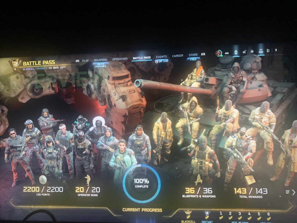 Finished battle pass in 3 days! [COD]
