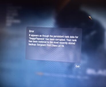 [BO] Need help on corrupted multiplayer account Steam