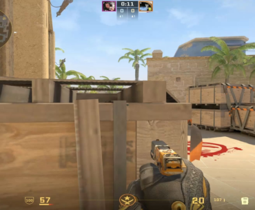 Pixel angle on mirage