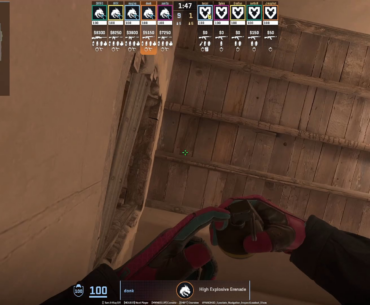 How donk Breaks Window Smoke on Mirage