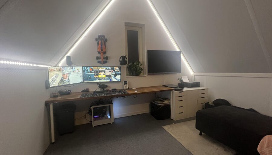 My battlestation and maker space