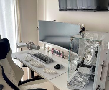 Upgrades to my first battlestation 🤍