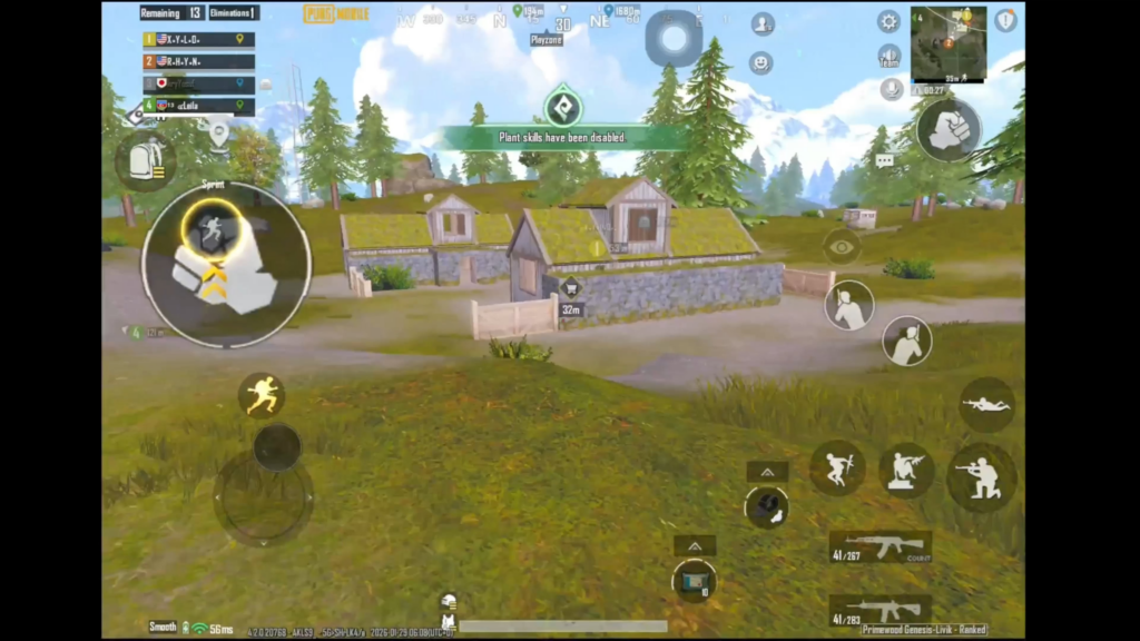 1 v 3 in FPP. #fppgameplay #fppconqueror