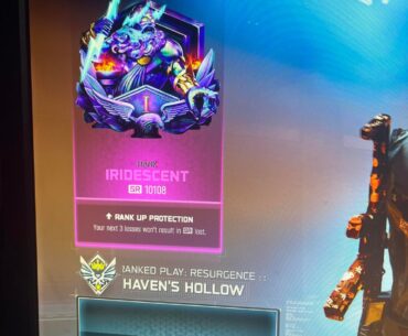 First time hitting iridescent