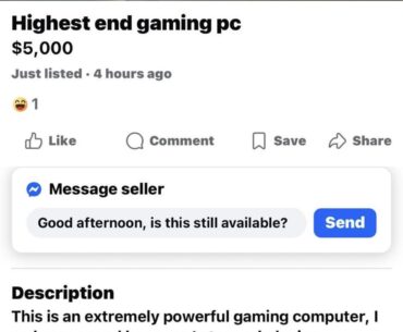 1000fps in any game and idek how many gbs of ram