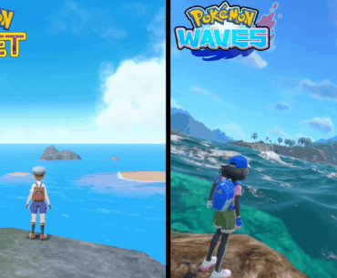 Graphics comparison: Pokémon Violet (Gen 9) vs Pokémon Waves (Gen 10)