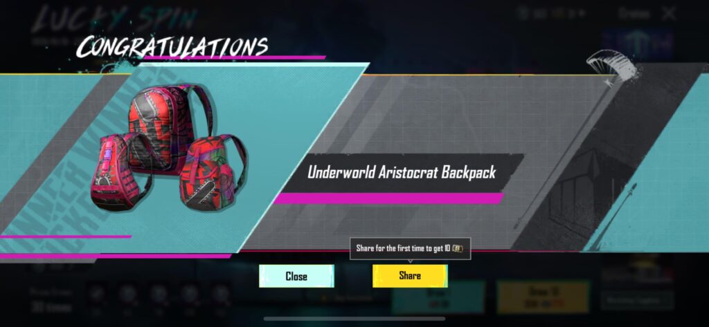 10UC LUCKY SPIN DRAW