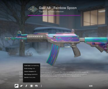Finally got Rainbow spoon