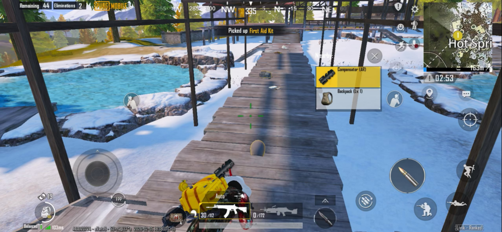 Music while I was in a match