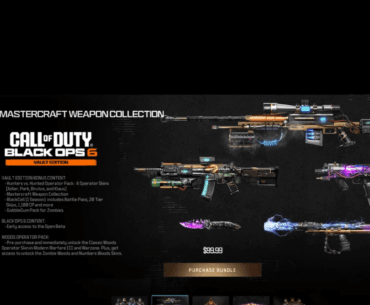 Missing legacy blueprints in warzone? MasterCraft bundle from b06