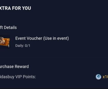 Where to use this event voucher available in Midasbuy?
