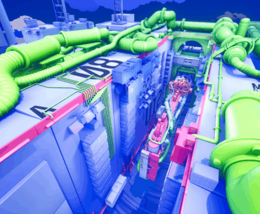 Was inspired by Marathon and made this scene in unreal, bt I've been wondering, is marathon considered cyberpunk?