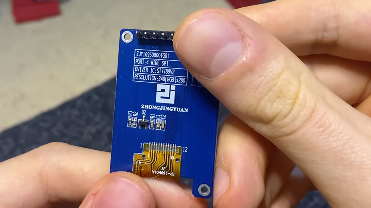 ESP32 DIY Retro Handheld Console Gaming