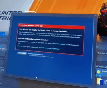 I get community ban on my account after i say to someone to accept my trade
