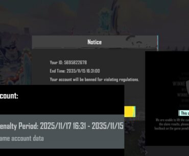 Why my account is still banned?