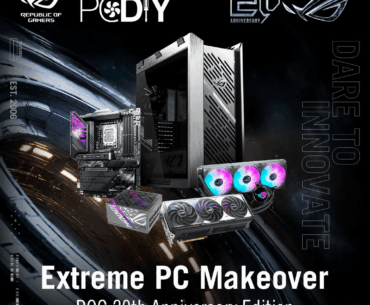 Extreme PC Makeover - Win a spectacular, custom PC that will be built on camera, just for you! Specs: 285K + 5070 + 64GB RAM - ROG 20th Anniversary Edition