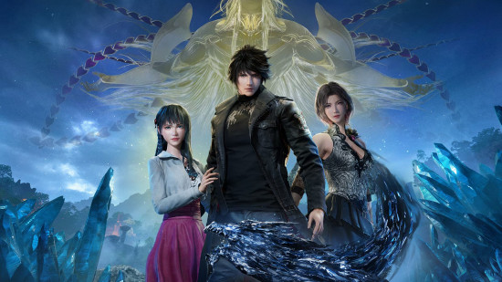 Key art of the Lost Soul Aside deluxe edition showcasing three characters