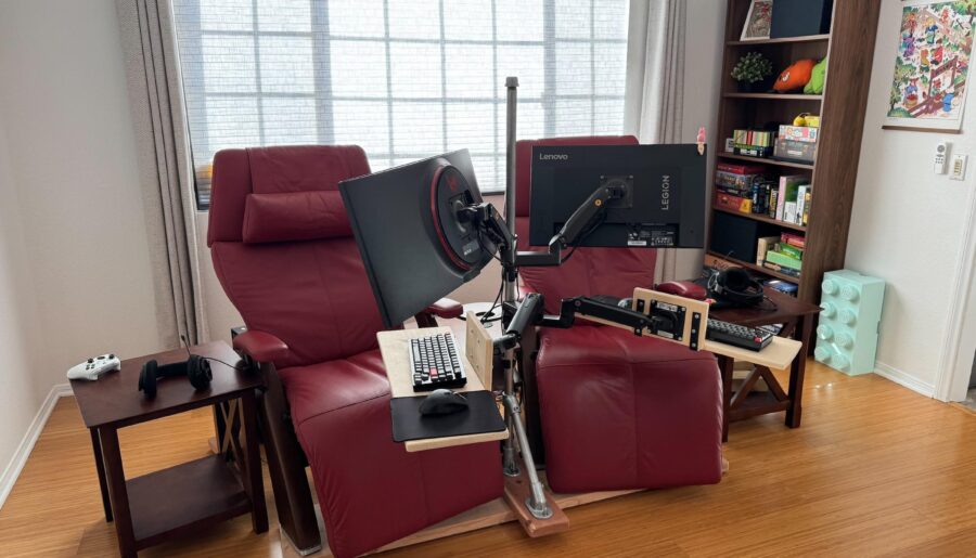 His & Hers Recliner Battlestations