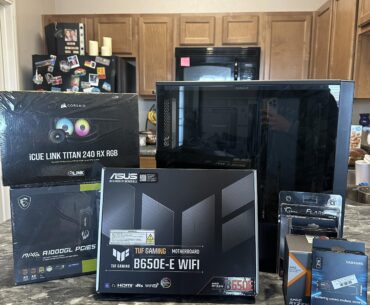 Building my buddy his first pc!