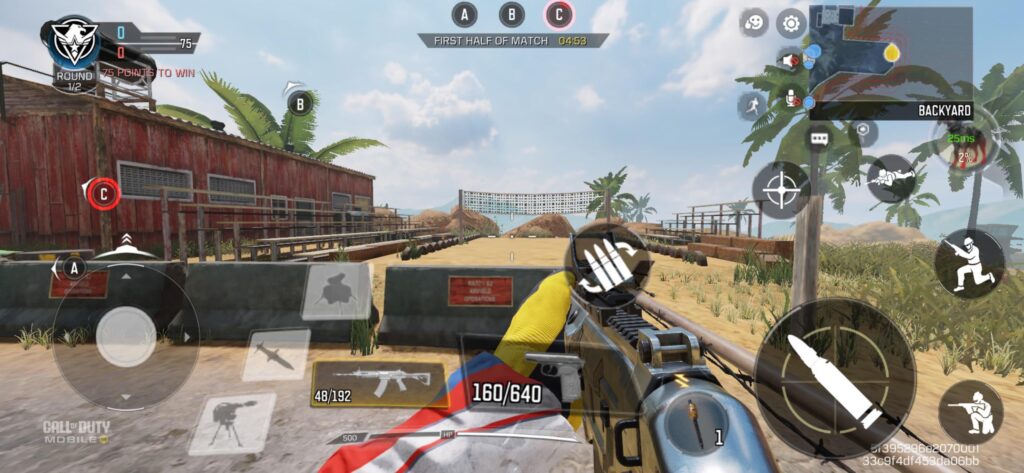 First time noticing this volleyball court on Shooting Range
