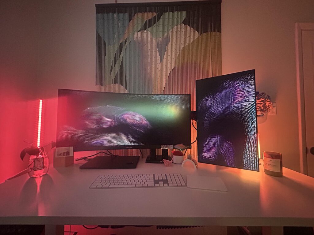 Upgraded set up 💁‍♀️