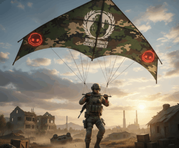 Kite skin for parachute