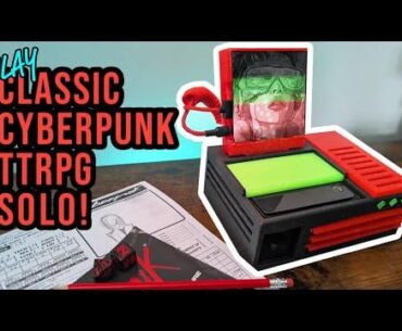 I built this cyberdeck to play the tabletop RPG solo. You can download all project files for free...