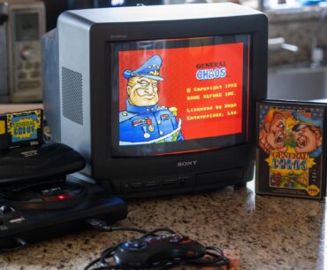 Sega Genesis & 32X playing "General Chaos" on an RGB-modded Sony KV13M. Pretty nice way to pass the time on a lazy Sunday!