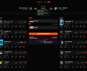 89 rounds faceit game