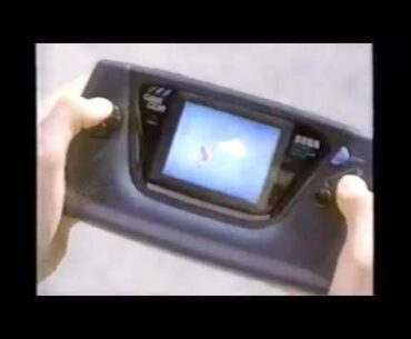 Sega Game Gear commercials from the early 90s with Sonic