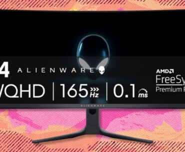 Best gaming monitor deal: 34-inch curved QD-OLED Alienware model hits low price
