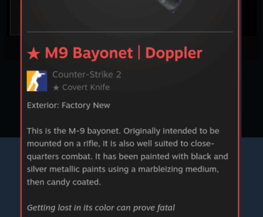 Looking to trade my Butterfly Emerald or M9 Bayo Black Pearl (see picture) for a Butterfly Ruby or Black Pearl. Ready to compensate the price difference