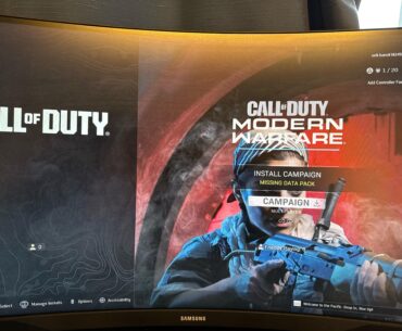 MW2019 Campaign not installing.