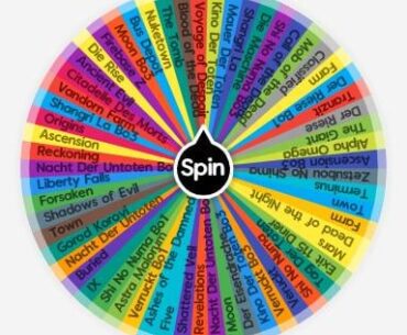 Complete Treyarch Random Map Spinner